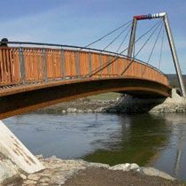 Brücke über den Main in Kulmbach